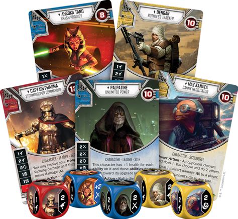 All Star Wars: Destiny TCG Products .